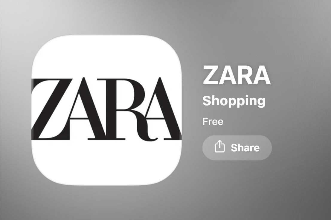 Zara App Redesign Project